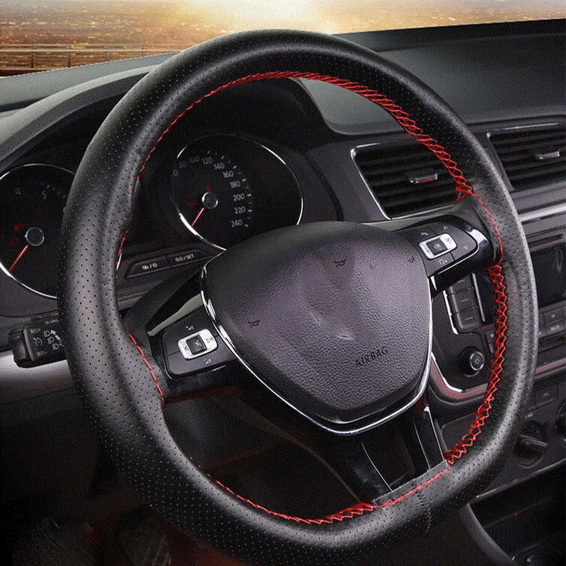 DIY Steering Wheel Cover Kit - Artificial Leather