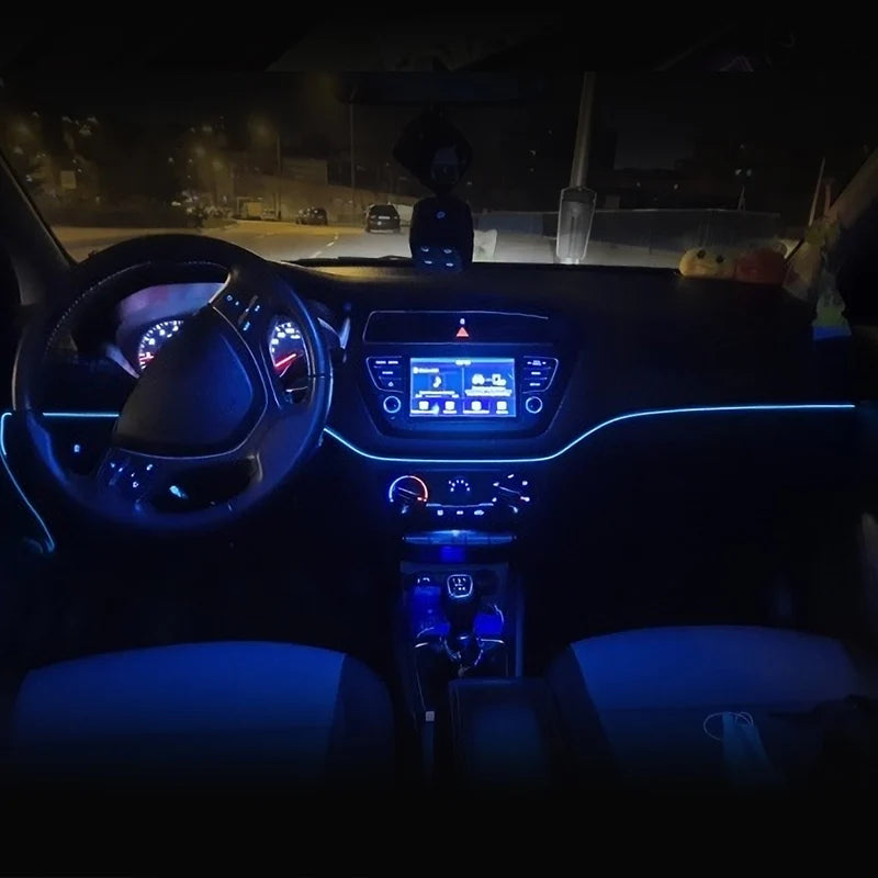 5m Car LED Strip – USB Powered Flexible Atmosphere Light